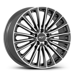 8.0X19" PCD 5X112 AGT Wheels 19269-1 ET38 66.60 mm TITAN DIAMOND