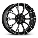 8.0X19" PCD 5X112 AGT Wheels 19283 ET50 57.10 mm Gloss Black Diamond