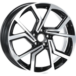 8.0X19" PCD 5X112 EMR Wheels EMR-E230-01 ET50 BLACK DIAMOND 57.06 mm