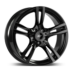 8.0X19" PCD5X120 AGT Wheels 1187 ET35 Gloss Black 72.6 mm