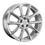8.0X20" PCD 5X114 AGT Wheels 211  ET50 66.10 mm Full Silver Diamond