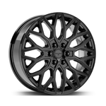 8.0X20" PCD 6X120 Velare 20246 ET45 74.60 mm Santorini Black Diamond