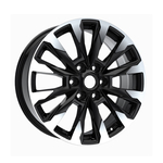 8.0X20" PCD 6X139 AGT Wheels 20197  ET60 95.1 mm Black Diamond