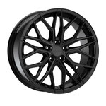8.5X18" PCD 5X112 Arceo Wheels  18141 BLACK VALENCIA ET35 73.1 mm
