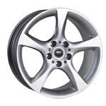 8.5X18" PCD 5X120 RC 402 ET15 74.1 mm BLACK (Ön)