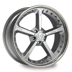 8.5X18" PCD 5X120 RC 402 ET15 74.1 mm GM (Ön)