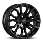 8.5X18" PCD 6X120 AGT Wheels 18045 ET40 Gloss Black 74.60 mm