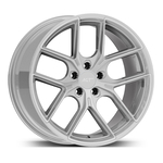 8.5X19" PCD 5X112 AGT Wheels 19258-1 FER-R01 ET30 72.6 mm Silver Diamond