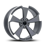 8.5X19" PCD 5X112 AGT Wheels 980  ET20 66.6 mm Matt Gun Metal Diamond