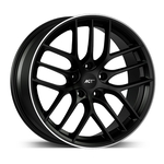 8.5X19" PCD 5X112 Sonic S1046 ET38 66.60 mm Deep Black Lip Diamond