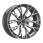 8.5X19" PCD 5X114 AGT Wheels 19239-1 ET35 73.10 mm Titan Diamond