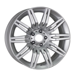 8.5X19" PCD 5X120 AGT Wheels 19104-1  ET18 74.10 mm Full Silver
