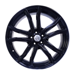 8.5X20" PCD 5X108 FD Wheels 20173-1  GLOSS BLACK ET45 72.6 mm