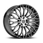 8.5X20" PCD 5X114 Velare 20119-1 ET42 73.10 mm Santorini Black Diamond