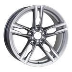 8.5X20" PCD 5X120 RC 184-1 ET33 72.6 mm SILVER