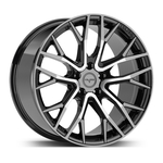8.5X20" PCD 5X120 Velare 20099-1 ET35 72.60 mm Santorini Black Diamond