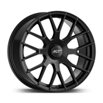 8.5X20" PCD5X112 AGT Wheels 20162-1 ET43 Matt Black 66.6 mm