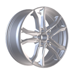8.5X20" PCD5X112 AGT Wheels 20173-1 ET66.6 Full Silver 66.6 mm