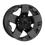 9.0X17" PCD 6X139.7 RC 5187 ET15 110 mm MATT BLACK