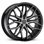 9.0X20" PCD 5x112 Arceo Wheels 20141-1 ET35 73.10 mm Black Diamond
