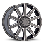 9.0X20" PCD DXD AGT Wheels 20108 ET0 72.60 mm Gloss Black Diamond
