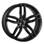 9.0X20" PCD5X114 AGT Wheels 1007 ET35 Black 72.6 mm