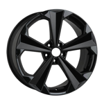 9.0X20" PCD5X114 AGT Wheels 20062 ET72.6 Black 72.6 mm