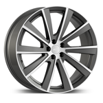 9.0X21" PCD 5X108 AGT Wheels 21251 Merlin ET40 63.40 mm TITAN DIAMOND