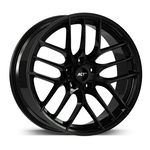 9.5X19" PCD 5X112 AGT Wheels 19121-2  ET37 73.10 mm Santorini Black