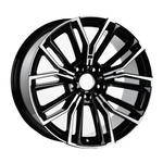 9.5X19" PCD 5X112 AGT Wheels 19181-2  ET37 67.10 mm Black Diamond