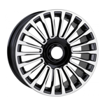 9.5X19" PCD 5X112 RC 226 BLACK DIAMOND ET48 66.6 mm