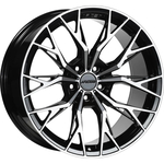 9.5X19" PCD 5X114.3 Arceo Wheels ARC-19239-26 ET42 BLACK DIAMOND ROMA 73.1 mm