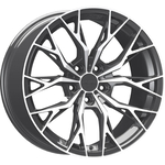 9.5X19" PCD 5X114.3 Arceo Wheels ARC-19239-36 ET42 Titan Diamond Roma 73.1 mm