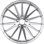 9.5X19" PCD 5X114.3 Arceo Wheels ARC-S1012-29 ET42 Silver Diamond Lisbon 73.1 mm