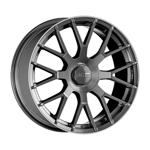 9.5X20" PCD5X112 AGT Wheels 20162-2 ET66.6 Titan Lip Diamond 66.6 mm