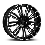 9.5X22" PCD 5X120 AGT Wheels 22188 ET48 72.60 mm Gloss Black