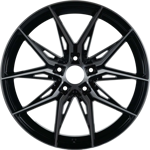 9.0X20" Arceo Wheels ARC 20177 Black Diamond PCD 5x120 ET30