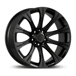 10.0X19" PCD 5X120 AGT Wheels 19175-2 ET20 72.60 mm Gloss Black
