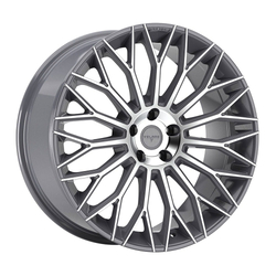 10.0X20" PCD 5x120 AGT Wheels 20119-4 ET38 72.60 mm Corris Grey Diamond