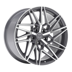 10.0X20" PCD 5X120 Velare 20076-4 ET38 72.60 mm Corris Grey Diamond