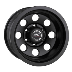 10X16" PCD 6x114.3 Truva Wheels 158 Matt Black ET40 66.1 mm