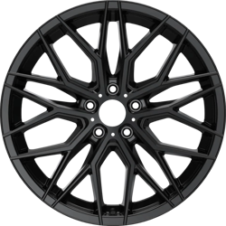 10X20" PCD 5X112 Arceo Wheels ARC-20141-10 ET40 BLACK VALENCIA 73.1 mm