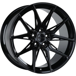 10X20" PCD 5X114.3 Arceo Wheels ARC-20177-20 ET40 Black Marseille 73.1 mm