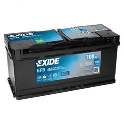 12V 100Ah Exide EFB Start-Stop Standard R+