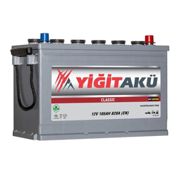 12V 105Ah Yiğit akü MF HD R+