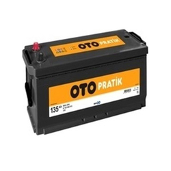 12V 135Ah Otopratik Akü Tam Bakımsız Tırnaklı