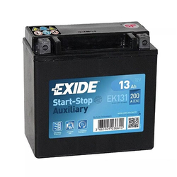 12V 13Ah Exide Auxiliary M12 Standard L+