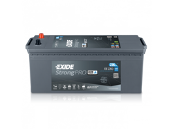 12V 235Ah Exide Strong Pro EFB + Fully Closed R+ Side