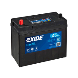 12V 45Ah Exide Excell Japanese R+