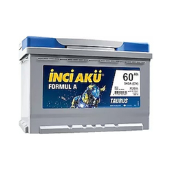 12V 60Ah İnci Akü Maxim A Gorilla (Alçak)